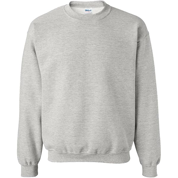 Gildan 7.75 oz Sweatshirt (18000) 2X Ash at Amazon Men's